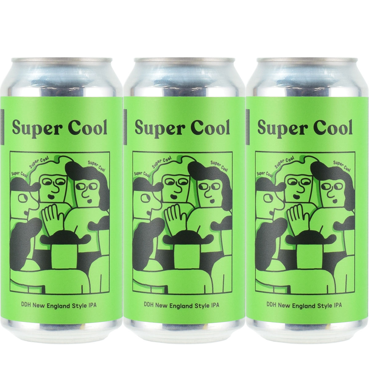 【送料無料】3本セット ミッケラー スーパークール DDH NE IPA 440ml缶 デンマーク クラフトビール