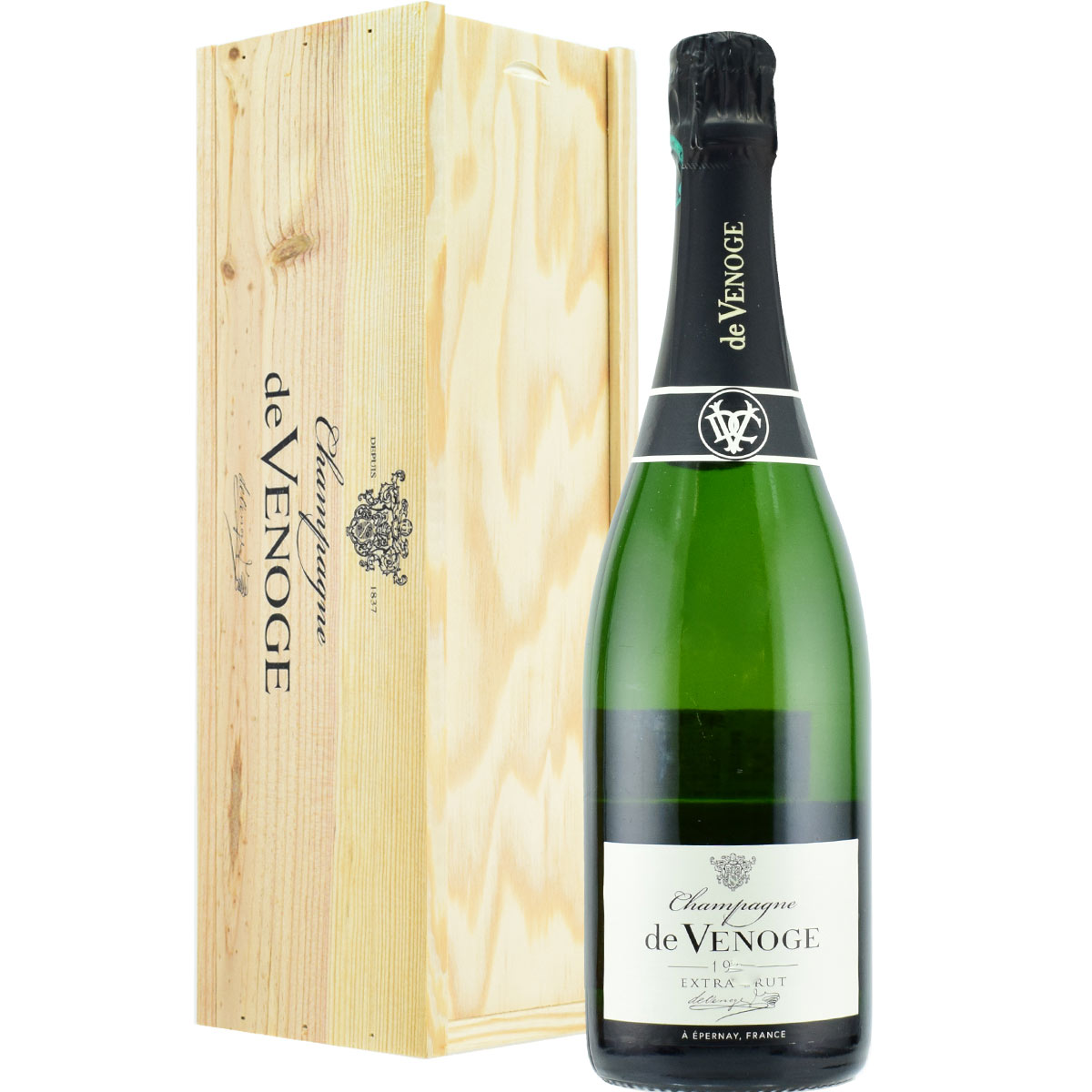 ド・ヴノージュ エクストラ・ブリュット ミレジメ 1987（昭和62年） 木箱入750ml シャンパン