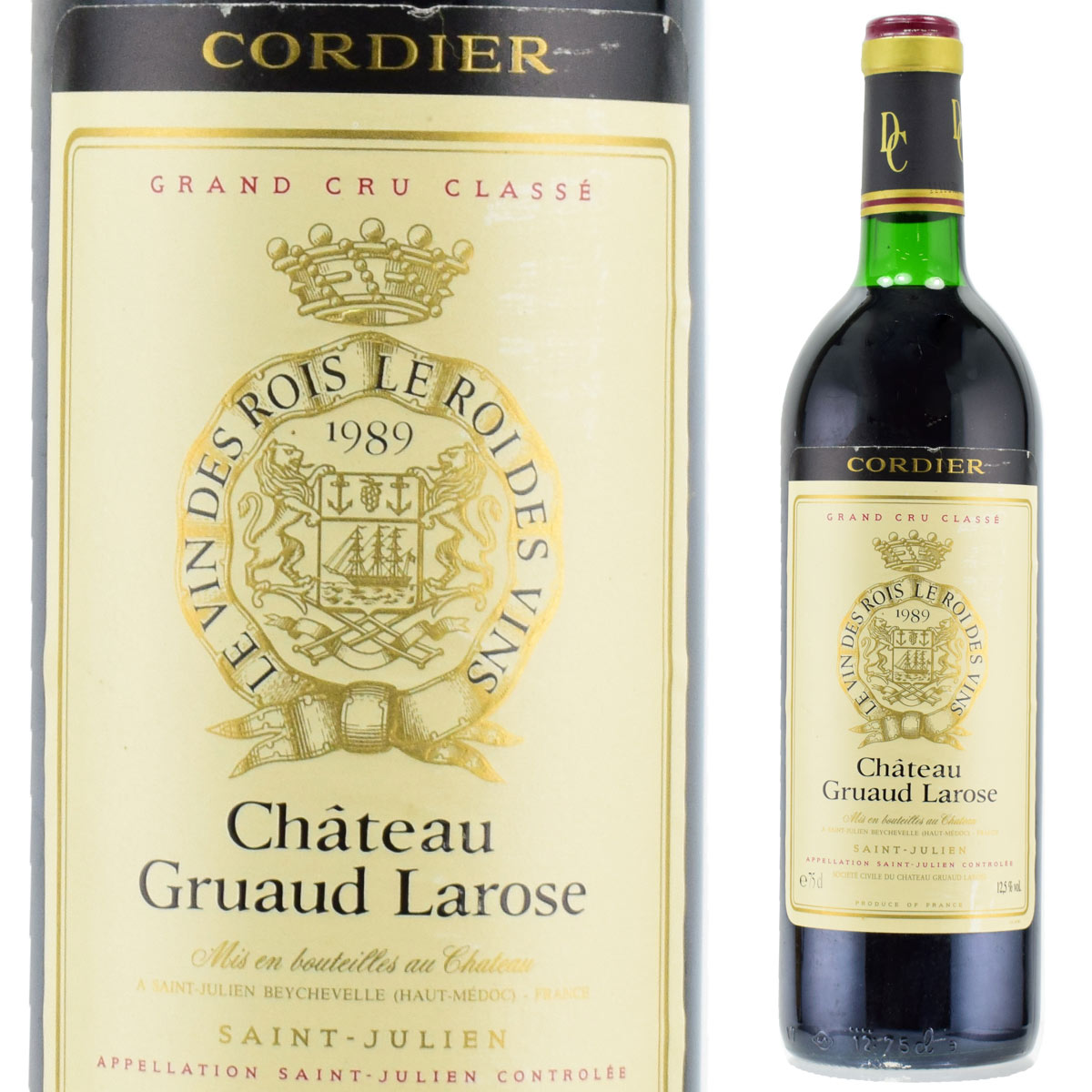 シャトー・グリュオ・ラローズ 1989 750ml赤 フランス・ボルドー サンジュリアン 格付2級