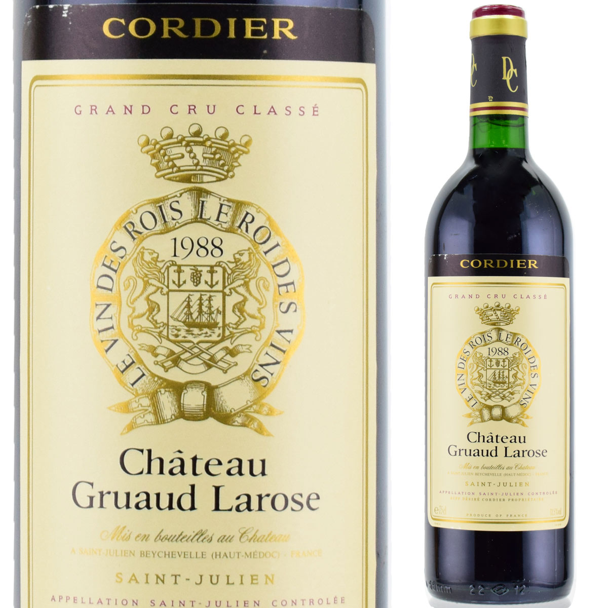 シャトー・グリュオ・ラローズ 1983 750ml赤 フランス・ボルドー サンジュリアン 格付2級