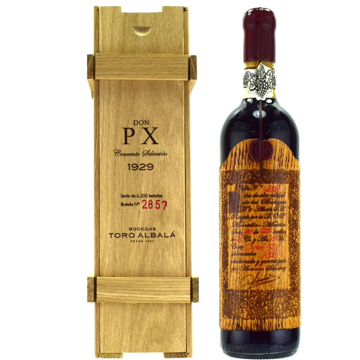 トロ・アルバラ ドン・ペー・エキス コンベント・セレシオン 1929 750ml ペドロヒメネス