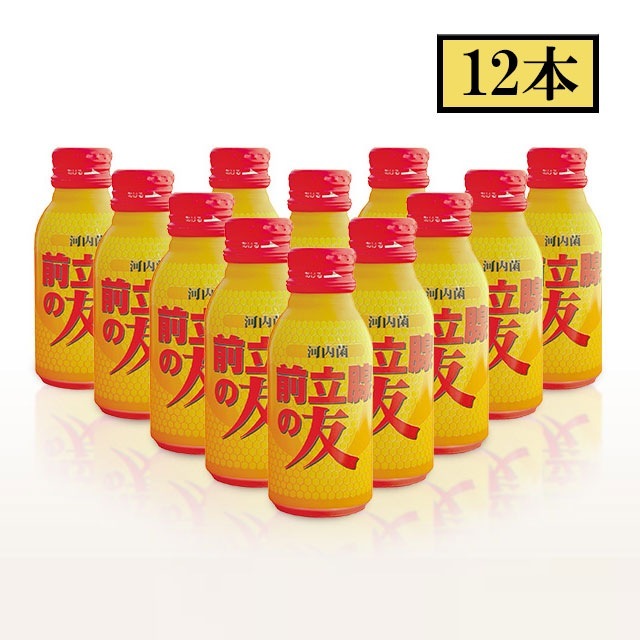 送料無料 前立腺の友 缶 100ml×12本 河内本舗 メーカー直送／代引・同梱不可