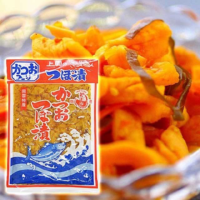 鹿児島のお漬物 かつおつぼ漬け 400ｇ［上園食品／つけもの／鹿児島］