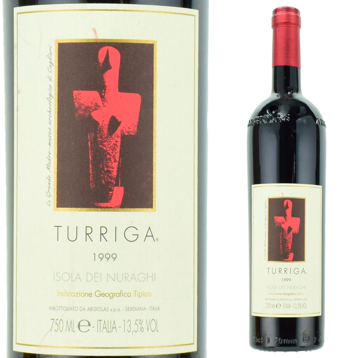 トゥリガー 1999 アルジオラス 750ml [赤] Turriga Argiolas イタリアワイン
