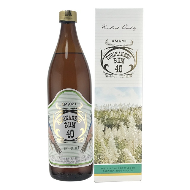 終売品◆ルリカケス ラム40◆ 1800ml 高岡醸造　ゴールド　スピリッツ ルリカケス1800ml | 高岡醸造株式会社