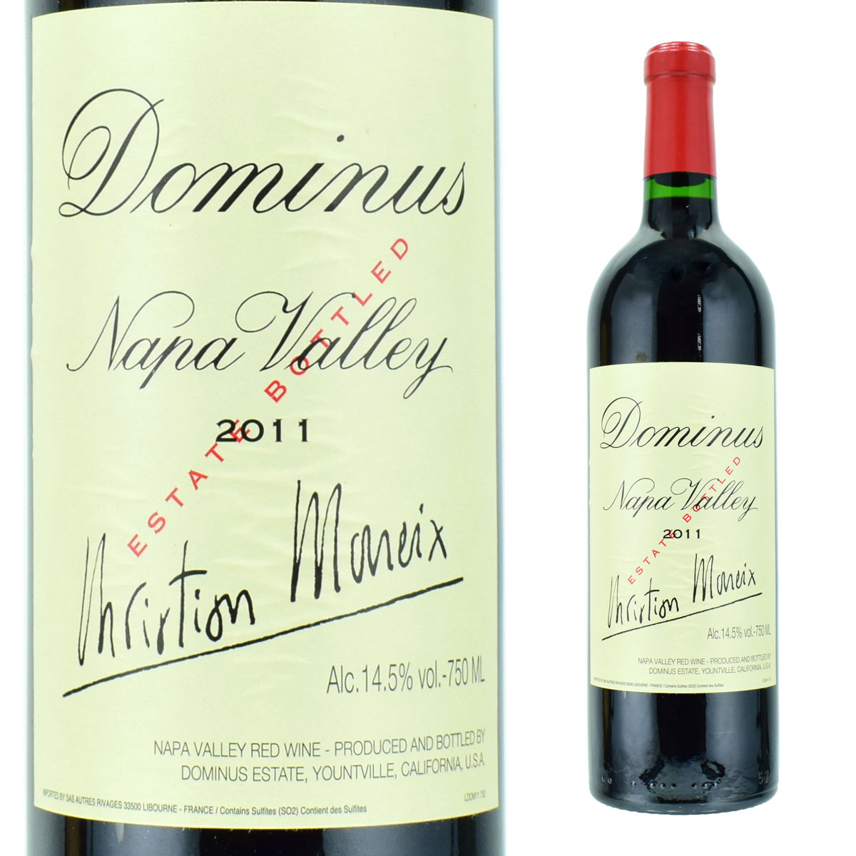 ドミナス ナパ・バレー 2011 750ml赤 クリスチャン・ムエックス カリフォルニア