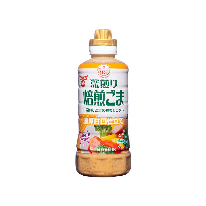 フンドーキン 深煎り焙煎ごまドレッシング 420ml×6本 セット