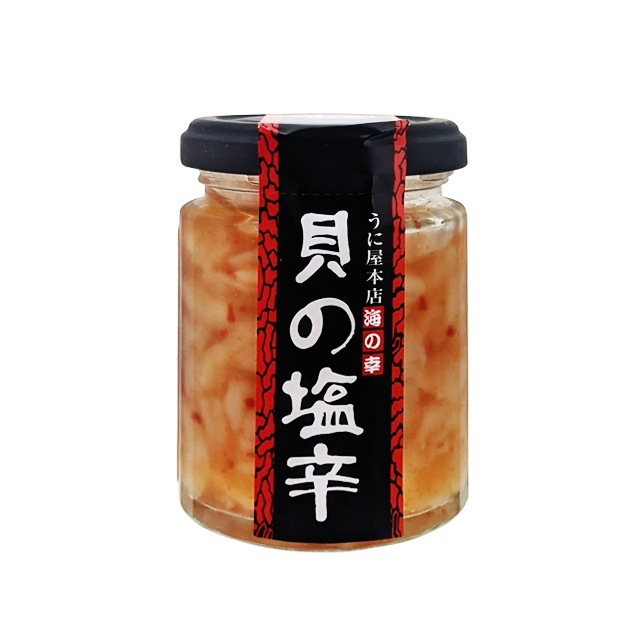 雲丹屋本店松岡　貝の塩辛　120g×30本　　メーカー直送　代引不可同梱不可