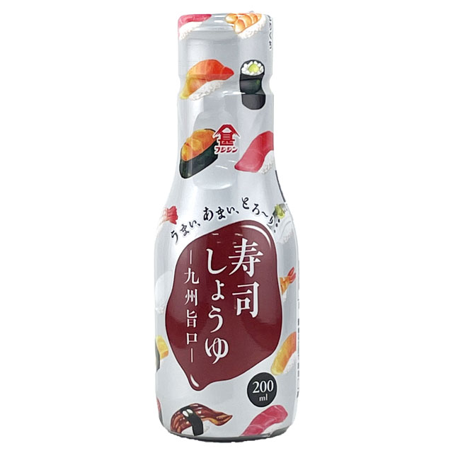 【期間限定 特価】フジジン 寿司醤油 200ml　富士甚醤油　醤油　大分県