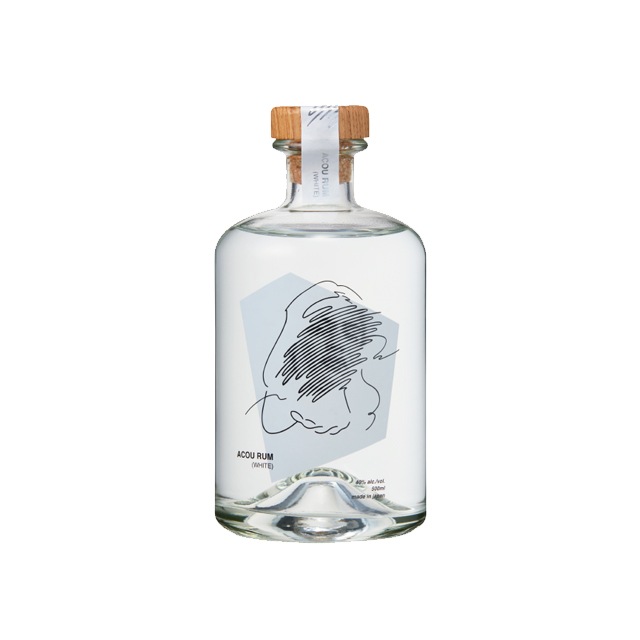 ACOU(アコウ) RUM WHITE 40度 500ml 大山甚七商店|酒類（その他）