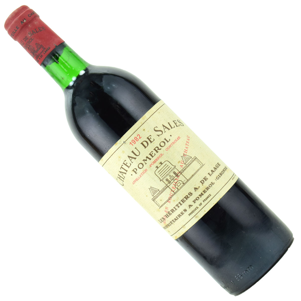 シャトー・ド・サル　1982　750ml赤　ポムロール　フランス・ボルドー地方