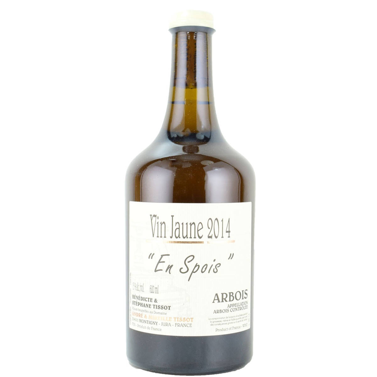 ヴァン・ジョーヌ・アン・スポア 2014 (620ml) / ステファン・ティソ フランス・ジュラ