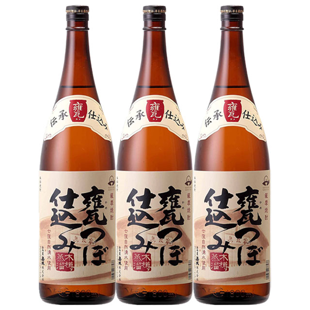 【送料無料】無双 甕つぼ仕込み 25度 1800ml×本 芋焼酎 さつま無双