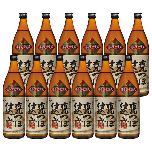 【送料無料】無双 甕つぼ仕込み 25度 900ml×12本 芋焼酎 さつま無双