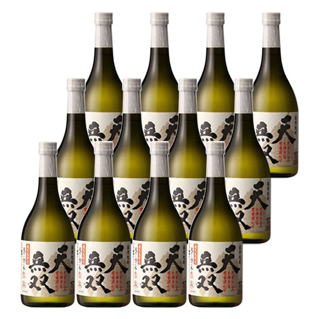 【送料無料】鹿児島限定 天無双 25度 720ml×12本 甕つぼ仕込木桶蒸留 芋焼酎 さつま無双 