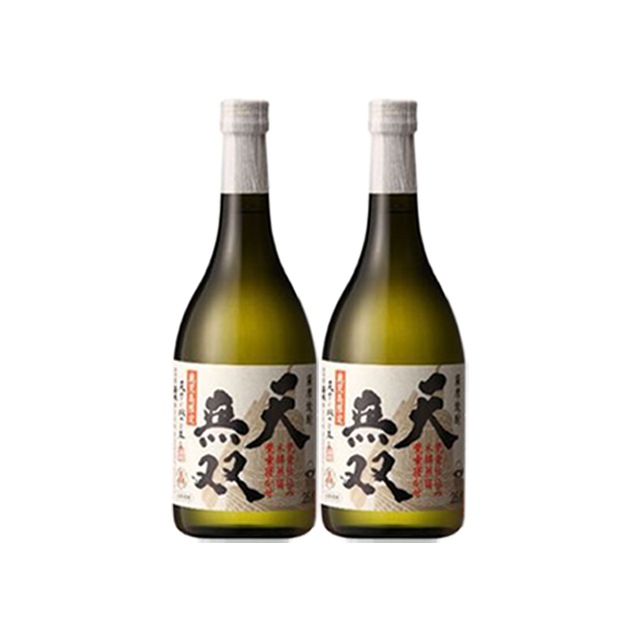 【送料無料】鹿児島限定 天無双 25度 720ml×2本 甕つぼ仕込木桶蒸留 芋焼酎 さつま無双 