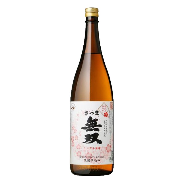 2025年3月4日より出荷予定！春薩摩旬あがり さつま無双 黒麹 25度 1800ml 芋焼酎 さつま無双