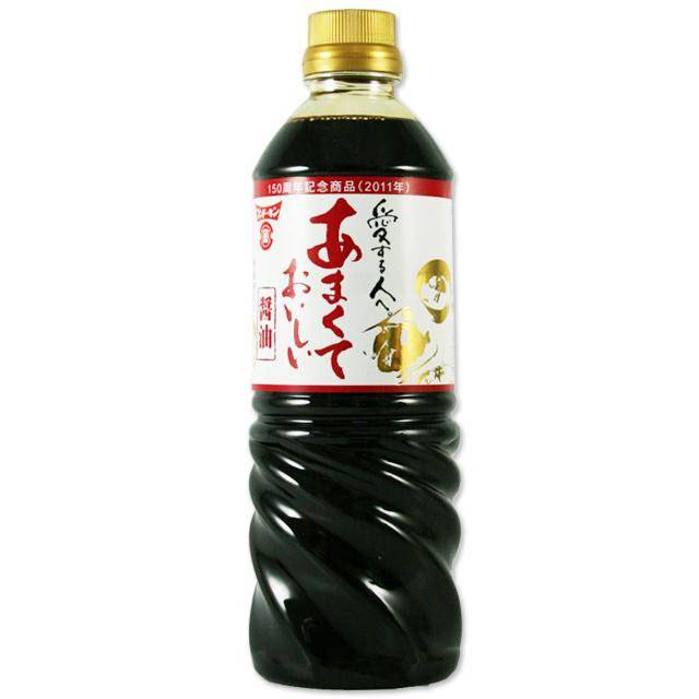 フンドーキン醤油　あまくておいしい醤油  720ml
