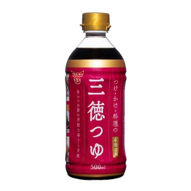 フンドーキン 三徳つゆ 500ml