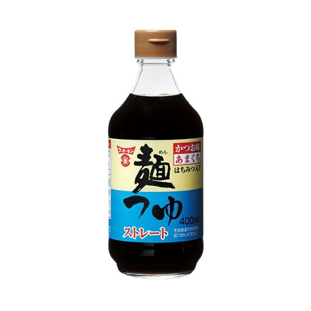 フンドーキン めんつゆストレートあまくち 400ml 