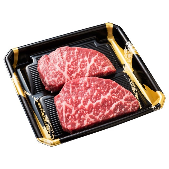 姫ファーム 黒毛姫牛 モモステーキ 120g×2枚セット H-530　メーカー直送　代引 同梱不可