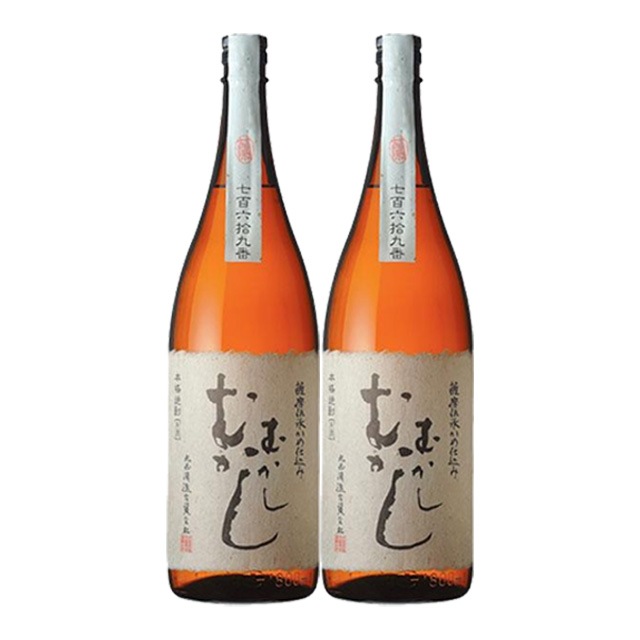 【送料無料】甕仕込み むかしむかし 25度 1800ml×2本 芋焼酎 丸西酒造