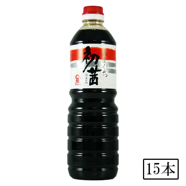 フジジン 初茜 甘口 1L×15本 セット 富士甚醤油