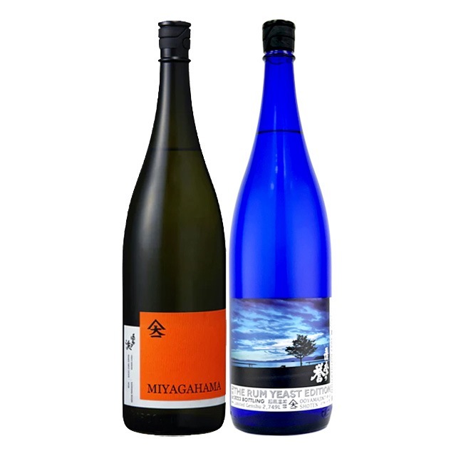 【送料無料】宮ヶ浜・薩摩の誉ラム酵母 25度1800ml ×各1本セット