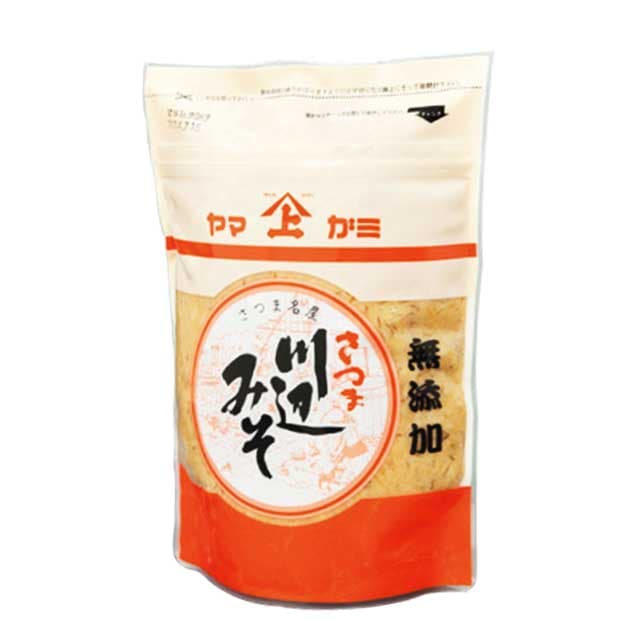 ヤマガミ醤油　上原の田舎味噌　1kg　　麦みそ 田舎みそ 上原産業 鹿児島 国産原料