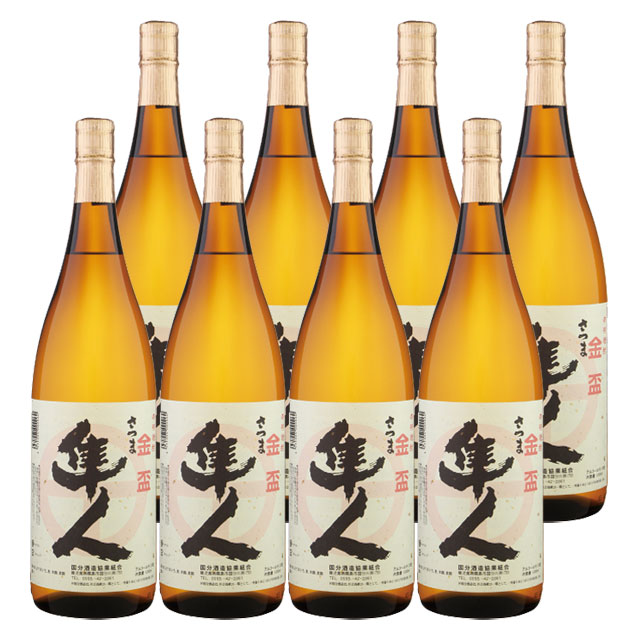 【送料無料】さつま隼人 25度 1800ml×8本 芋焼酎 国分酒造