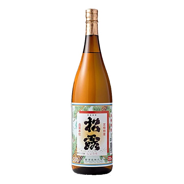 松露(しょうろ) 25度 1800ml瓶 芋焼酎 松露酒造 宮崎県 化粧箱なし