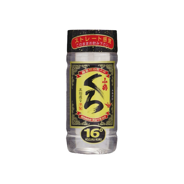 小鶴くろ 芋マイルド16度 ペット 200ml  芋焼酎 小正醸造