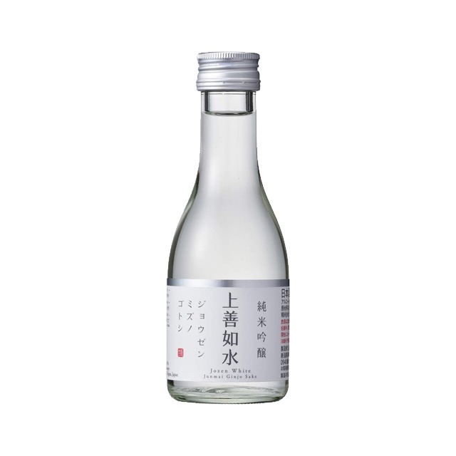 上善如水 純米吟醸 一合瓶 180ml 白瀧酒造 新潟県