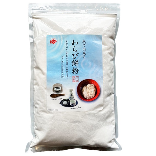 あかつき舎　水で出来るわらび餅粉　1kg　　和菓子 わらびもち 和菓子作り 和スイーツ　【訳あり品】※賞味期限12月20日