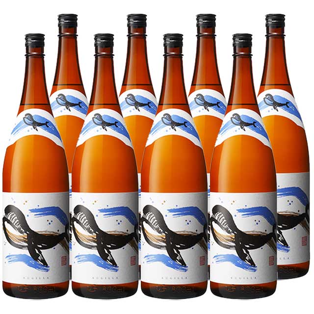 【送料無料】くじらのボトル 25度 1800ml×8本 芋焼酎 大海酒造