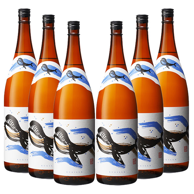【送料無料】くじらのボトル 25度 1800ml×6本 芋焼酎 大海酒造