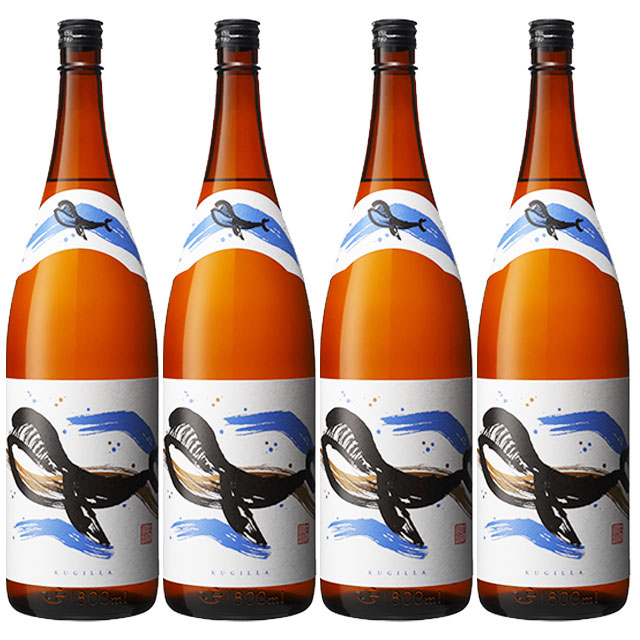 【送料無料】くじらのボトル 25度 1800ml×4本 芋焼酎 大海酒造