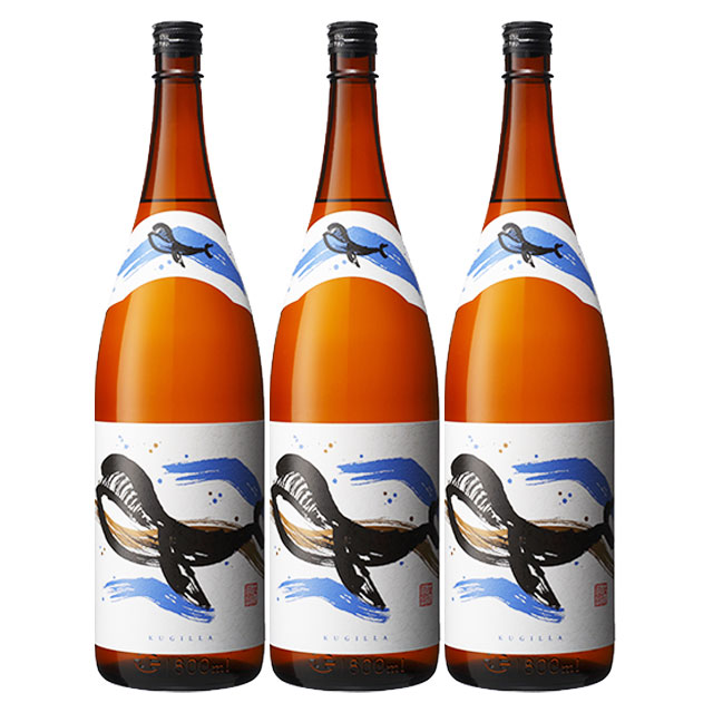 【送料無料】くじらのボトル 25度 1800ml×3本 芋焼酎 大海酒造