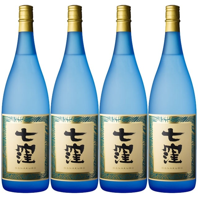 【送料無料】七窪(ななくぼ) 25度 1800ml×4本 芋焼酎 東酒造