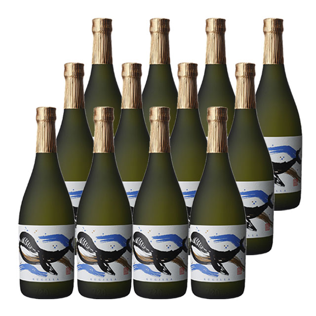 【送料無料】くじらのボトル 白麹 25度 720ml×12本 芋焼酎 大海酒造