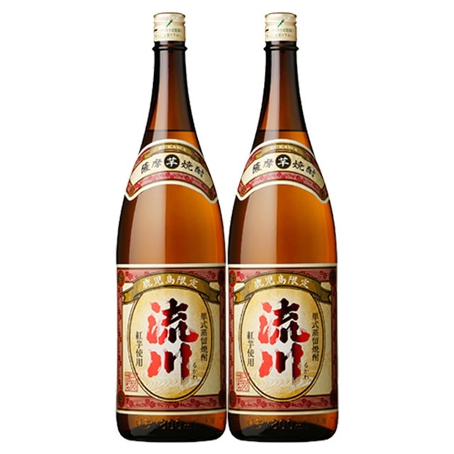【送料無料】鹿児島限定 流川 25度 1800ml×2本 芋焼酎 田苑酒造