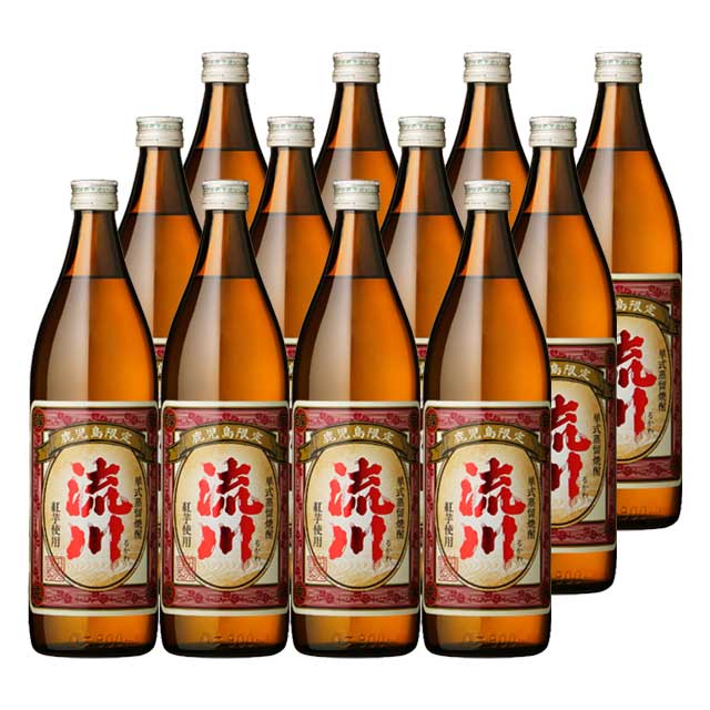 【送料無料】鹿児島限定 流川 25度 900ml×12本 芋焼酎 田苑酒造