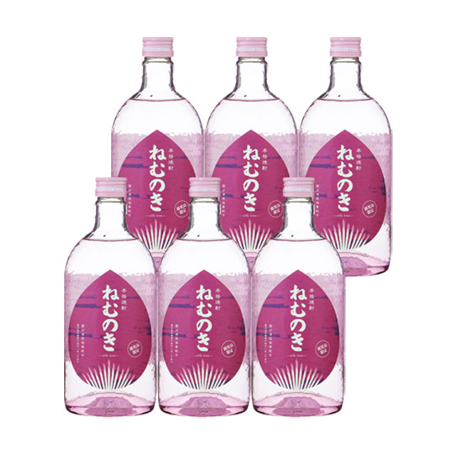 【送料無料】鹿児島限定 ねむのき 箱入 25度 720ml×6本 芋焼酎 国分酒造
