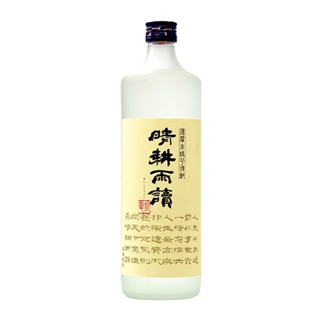 数量限定 晴耕雨読(せいこううどく)25度 720ml 芋焼酎 佐多宗二商店