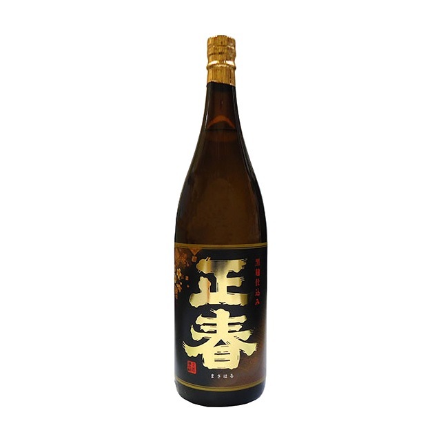黒麹ゴールド仕込み 正春 25度 1800ml 芋焼酎 正春酒造 宮崎県 化粧箱なし