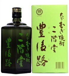 豊後路(ぶんごじ) 25度720ml瓶　麦焼酎 ≪限定品≫ 二階堂酒造 大分県 化粧箱入り【RCP】
