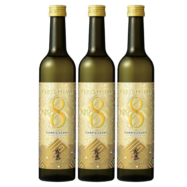 【送料無料】KIRISHIMA No.8 25度 490ml×3本 芋焼酎 霧島酒造 宮崎県