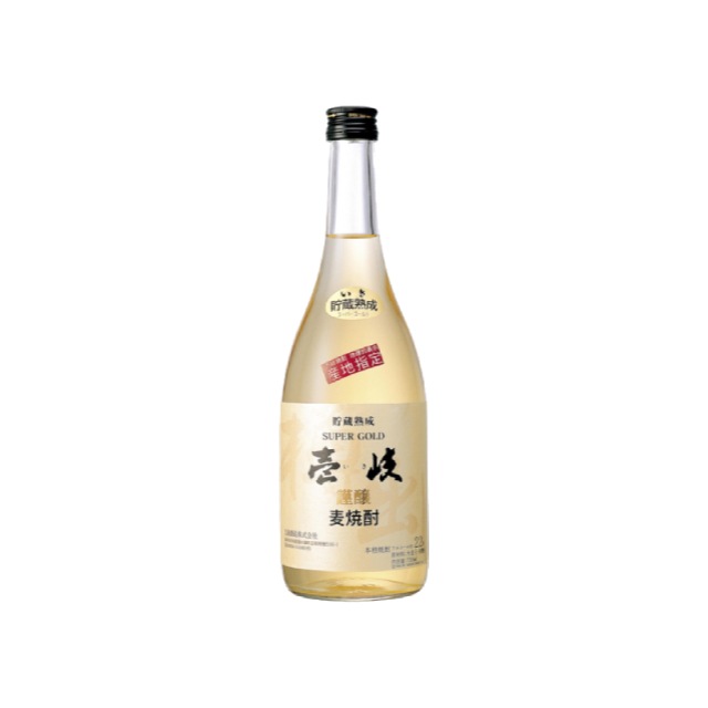 壱岐スーパーゴールド 22度 720ml 樫樽麦焼酎 玄海酒造 長崎県