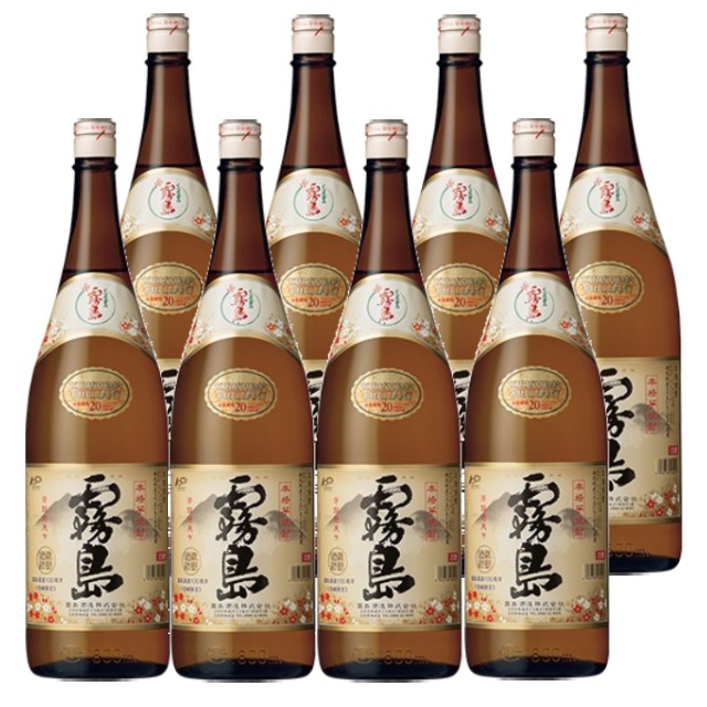 【送料無料】宮崎限定 霧島 20度 1800ml×8本 芋焼酎 霧島酒造