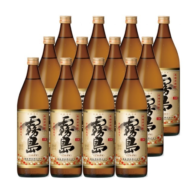 【送料無料】宮崎限定 霧島 20度 900ml×12本 芋焼酎 霧島酒造
